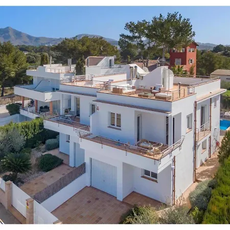 Traumhafte Villa Maricel Fuer 8 Gaeste Am Meer Alcudia  Exterior photo